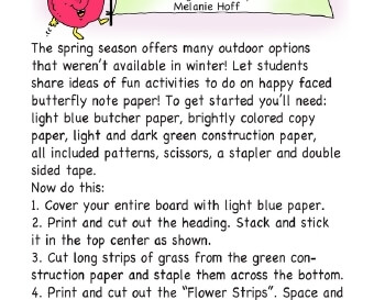 teach This Spring Bulletin Board