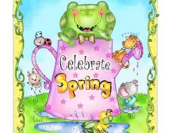 teach Celebrate Spring Poster