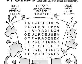 teach St. Patrick's Day Activity Pages