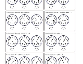 Clocks teaching resource