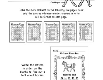 teach Math Horse Fun