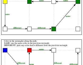 Color in Shapes worksheet