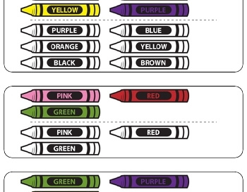Coloring In Crayons teaching resource