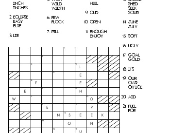 Place the Words worksheet