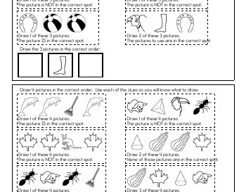 Critical Thinking: Draw the Sequence worksheet