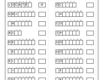 What Words?  Your Words?  Word Puzzle worksheet