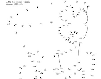 Dot to Dot Challenge teaching resource