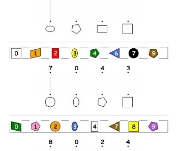 teach Matching Shapes and Numbers