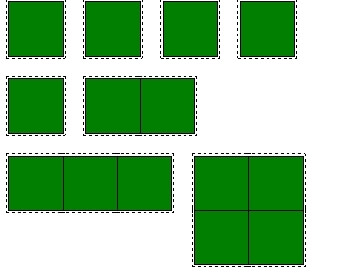 Shape Patterns: 6 by 6 puzzle teaching resource