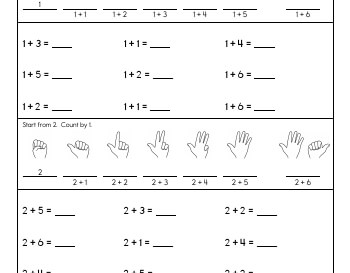 teach April: Counting
