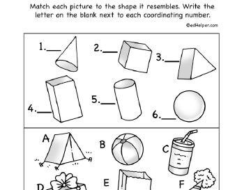 April: Shapes teaching resource