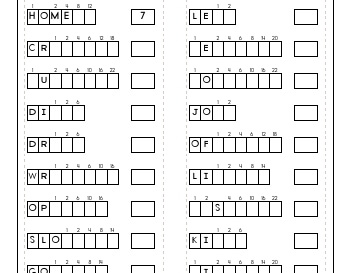 April: What Words?  Your Words?  Word Puzzle worksheet