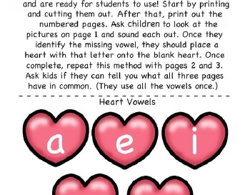 teach February: Vowels
