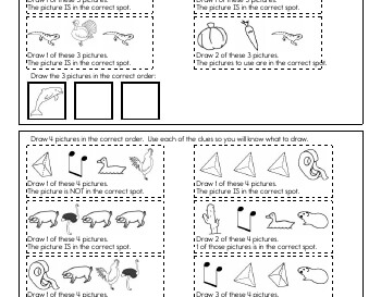 April: Critical Thinking: Draw the Sequence teaching resource
