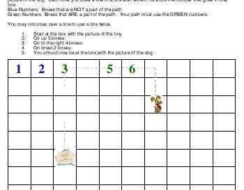 teach Counting Chart Puzzle