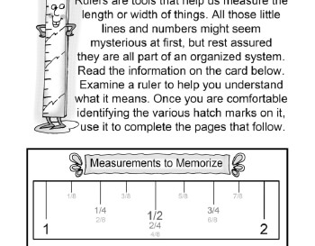 February: I Can Measure It Myself worksheet