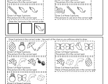 teach April: Critical Thinking: Draw the Sequence