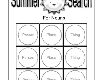 teach May/June: Nouns