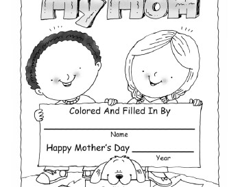 May/June: A Book For My Mom worksheet