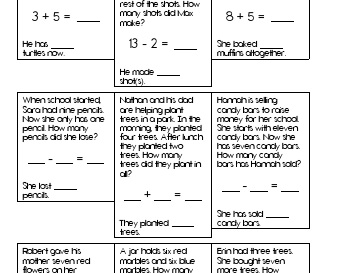 May/June: Math Word Problems teaching resource