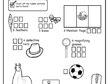 May/June: Hidden Pictures: May Theme Puzzle teaching resource