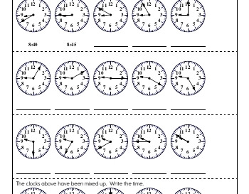 teach Clocks and Counting by Fives and Tens