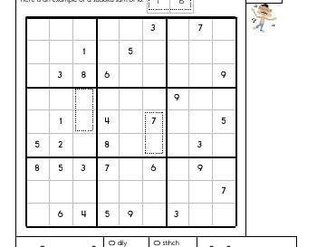 May/June: Sudoku Sums teaching resource