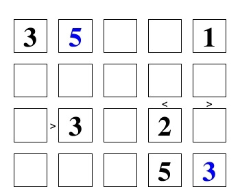 May/June: >Greater> <Less< Than Puzzle worksheet