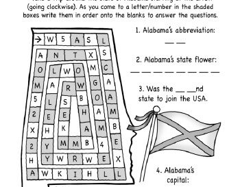 May/June: State Puzzles teaching resource