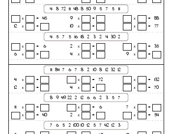 Missing Numbers teaching resource