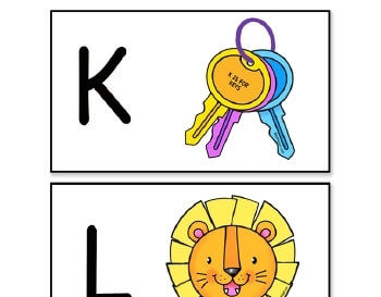 teach July/August: Alphabet Crafts KL