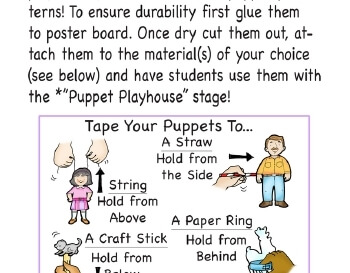 teach July/August: Play Puppets