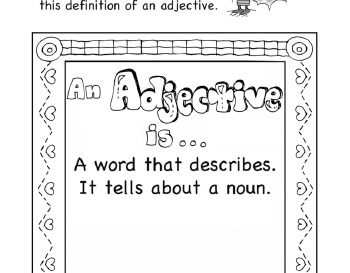 teach I Know Adjectives