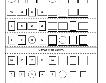 Patterns teaching resource