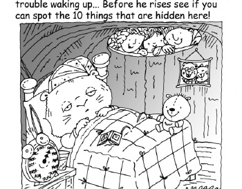 teach Hidden Pictures: A Groggy Groundhog