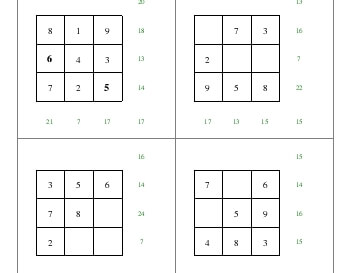 teach July/August: Square Math