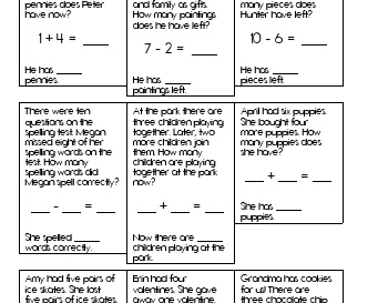 teach February: Math Word Problems