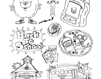 September: September Clipart and Forms teaching resource