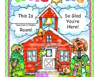 teach September: Welcome Back To School Poster