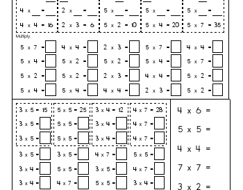 teach September: Multiply to Five; Doubles