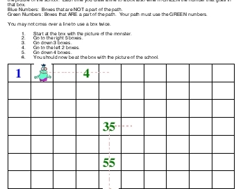 teach September: Counting Chart Puzzle