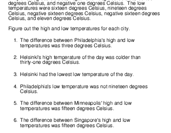 teach September: Logic Puzzle: High and low temperatures