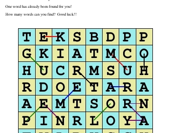 teach September: Spelling and Vocabulary: Make Words and Find Them