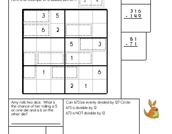 teach February: Sudoku Sums