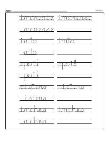 Writing cursive I with second grade mixed work (Book #2) teaching resource