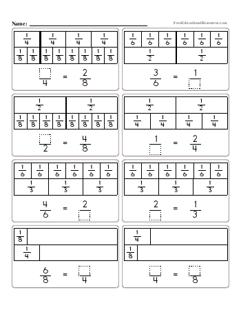 fraction worksheets and teaching resources freeeducationalresourcescom