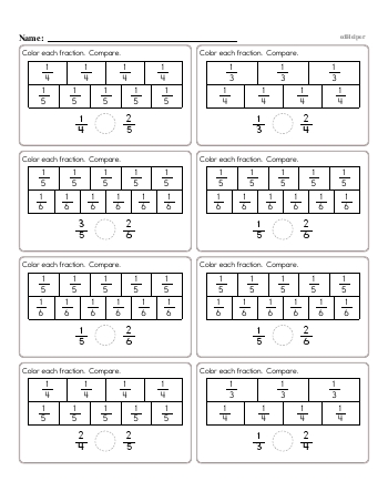 Comparing and Ordering Fractions | FreeEducationalResources.com