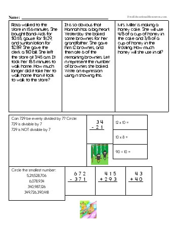 Math Worksheets and Resources for Teachers - All Free