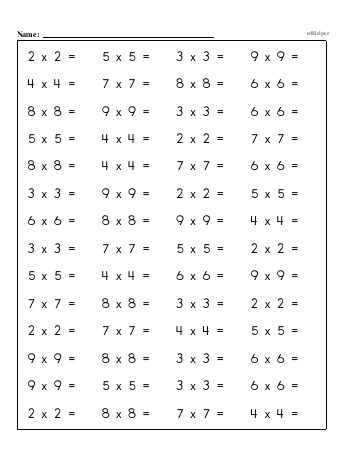Multiplication Facts: Doubles teaching resource Multiplication Facts: Doubles teaching resource