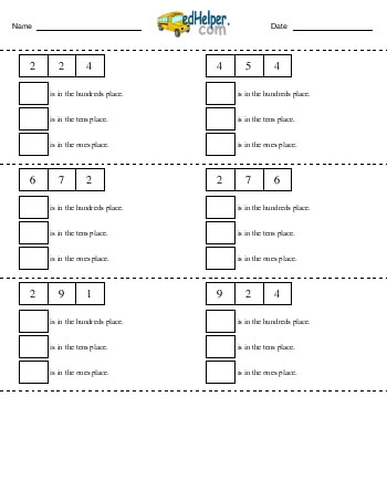 Fill in all the places (no text hints) worksheet